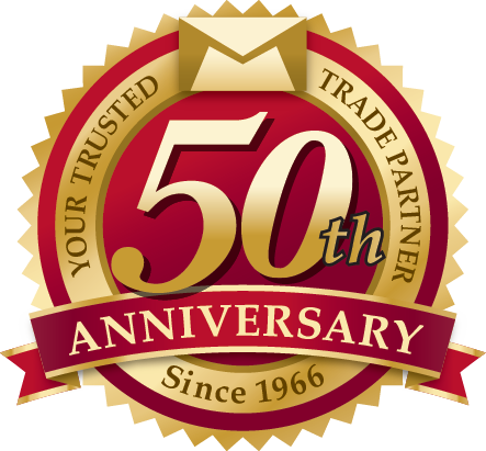 50th anniversary seal